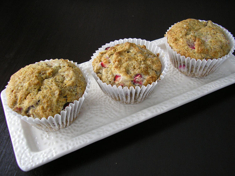 Muffins aux canneberges